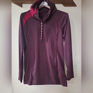 Outdoor Research Womens Trail Mix Cowl Sweatshirt Top Pullover Tunic Size M